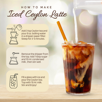 Ceylon Thai Tea Premium Blend - 200g (7.05 Oz.)